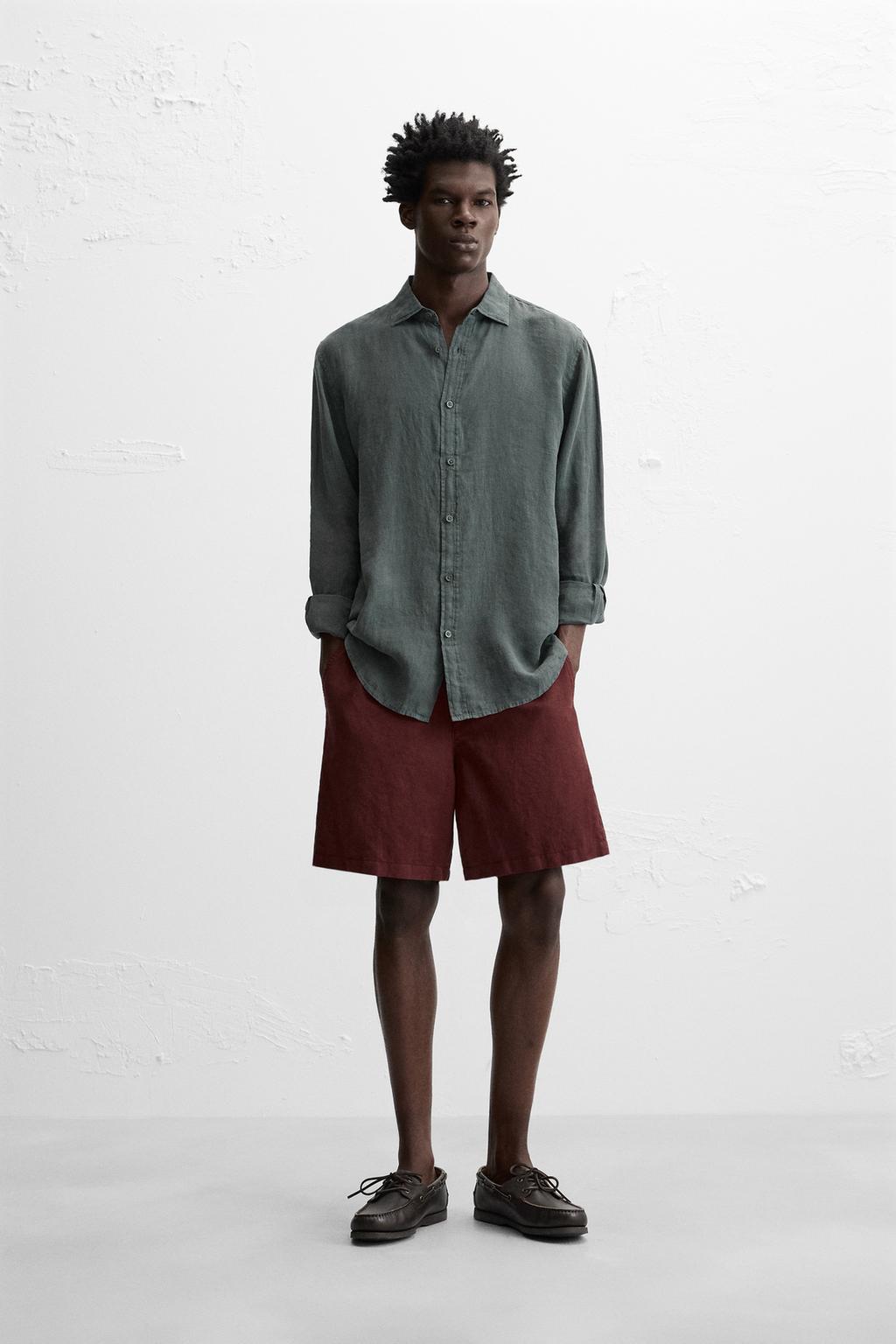 100% LINEN SHIRT