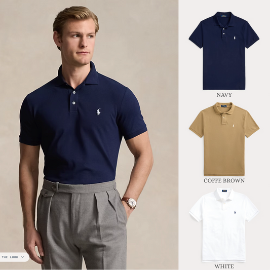 BUY 1, GET 3 – THE ICONIC MESH POLO SHIRT SLIM FIT 