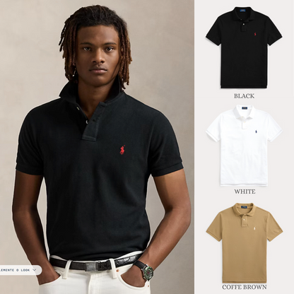BUY 1, GET 3 – THE ICONIC MESH POLO SHIRT SLIM FIT 