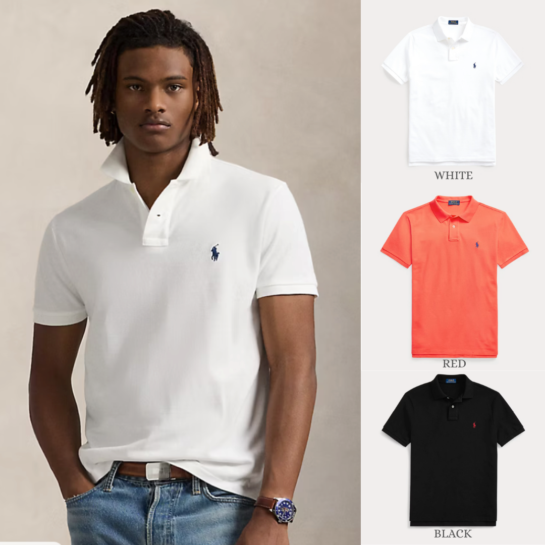 BUY 1, GET 3 – THE ICONIC MESH POLO SHIRT SLIM FIT 