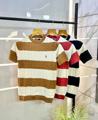 BUY 1, GET 3 - Imported Premium Round Neck T-shirt Polo Set
