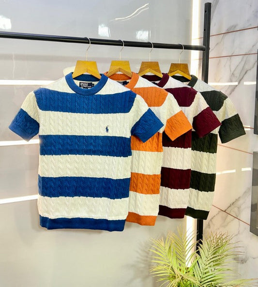 BUY 1, GET 3 - Imported Premium Round Neck T-shirt Polo Set