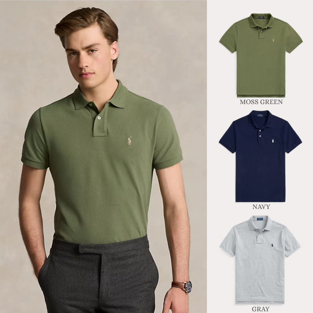 BUY 1, GET 3 – THE ICONIC MESH POLO SHIRT SLIM FIT 