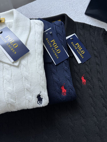 BUY 1, GET 3 - Polo Set Imported Collar Neck Premium T-shirt F2409-CR 